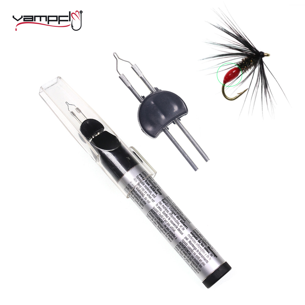 Fishing Lure Making Kit - 느슨한 섬유 제거를위한 플라이 수지 가열