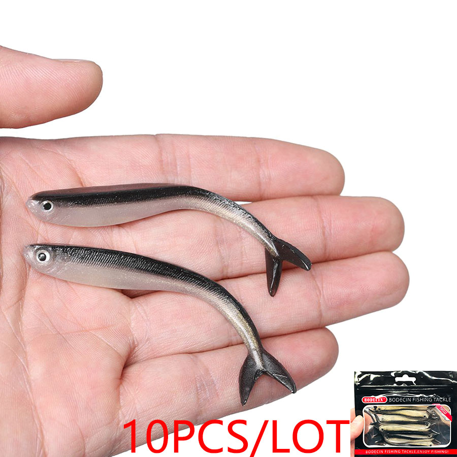 Fishing Lure Soft Plastic - 쉬운 Shiner Wobbler 지그 웜 물고기