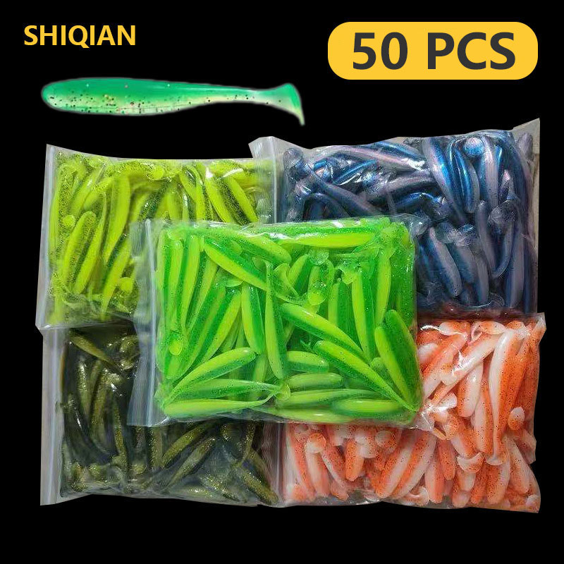 Fishing Lure Making Kit - SHIQIAN 50 PCS 소프트 낚시는 파이크