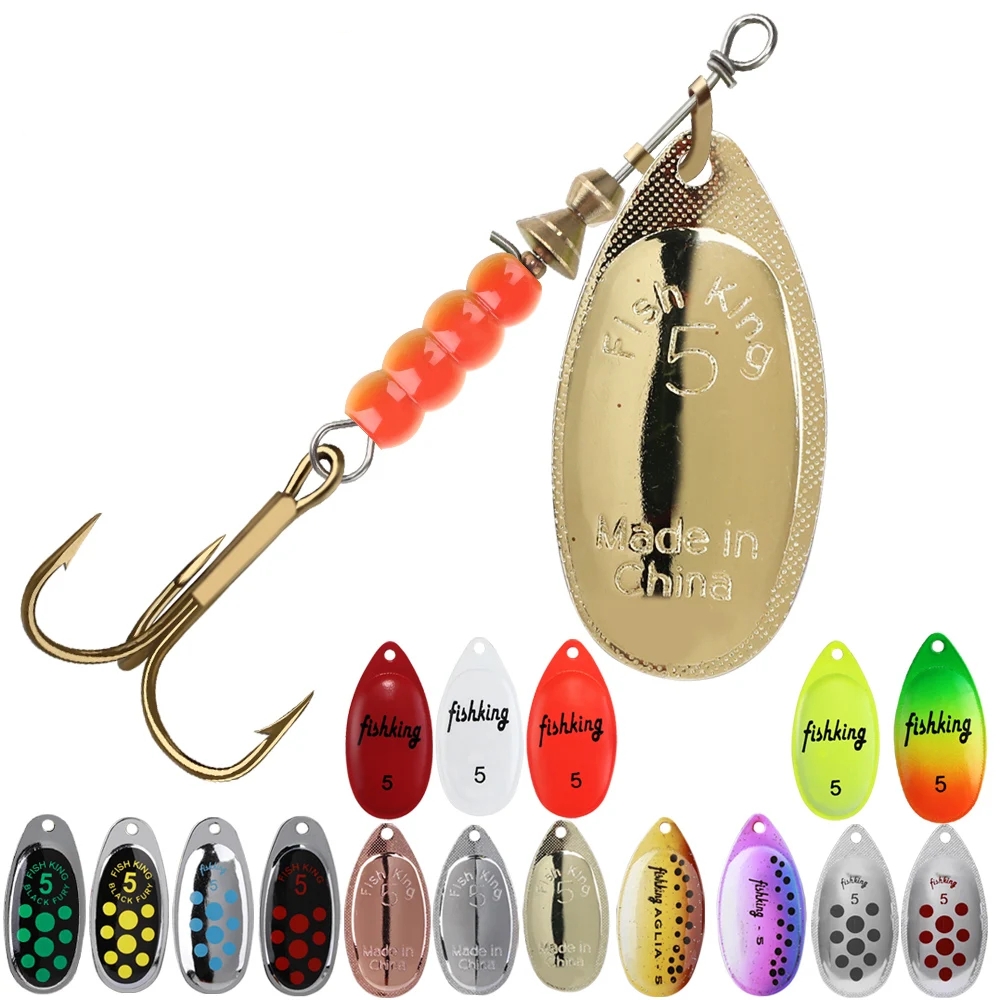 메탈 스푼 스피너 루어 3.9g 4.6g 7.4g 10 - Fishing Lure Crankbait 리뷰 및 가격