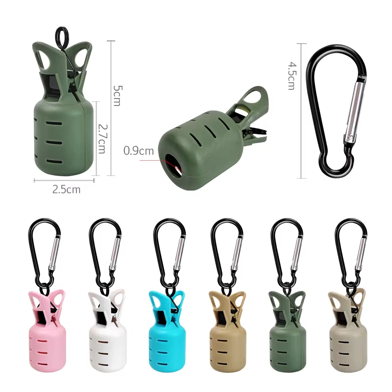 6개의 다채로운 오징어 지그 훅 캡 보호 키트(카라비너 - Fishing Lure Making Kit 리뷰 및 가격