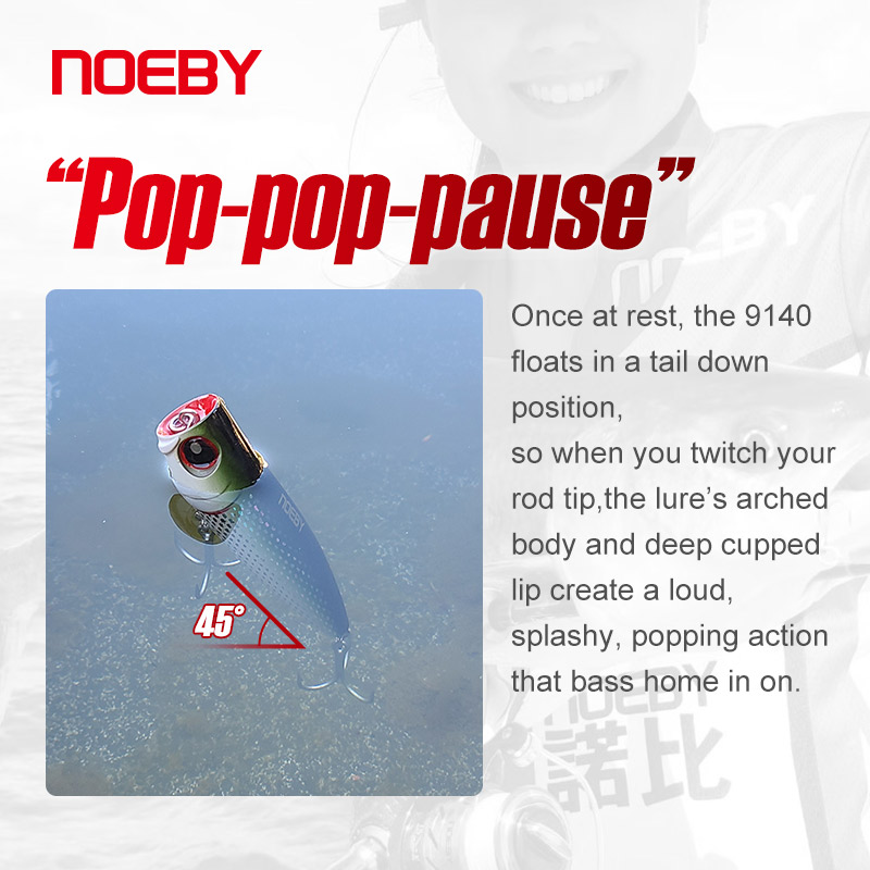 Noeby 포퍼 낚시 미끼 105mm 24g Topwa - Fishing Lure Buzzbait 리뷰 및 가격