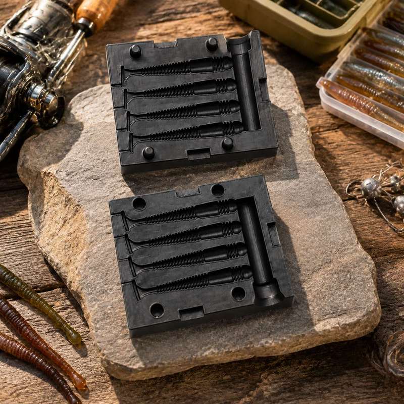 2인치 소프트 베이트 루어 몰드 DIY 낚시 미끼 제작 - Fishing Lure Making Kit 리뷰 및 가격